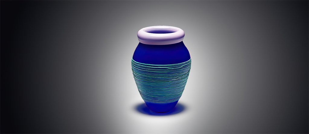 Vase „Folto“, Entwurf Toots Zynsky