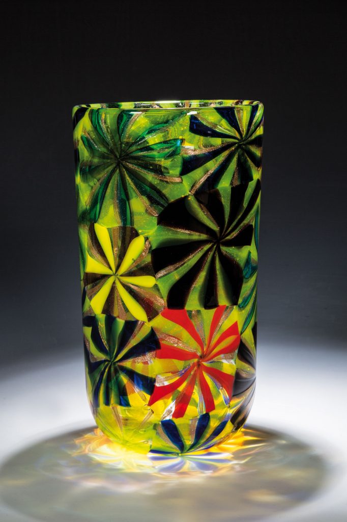 Vase „Stellato“, Entwurf Pollio Perelda